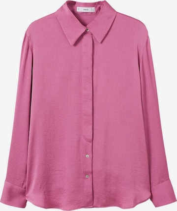 MANGO Blouse 'Ideale' in Pink: front