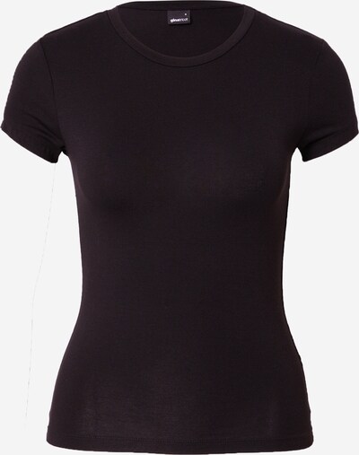 Gina Tricot T-shirt en noir, Vue avec produit