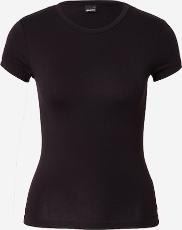 Gina Tricot T-shirt i svart: framsida