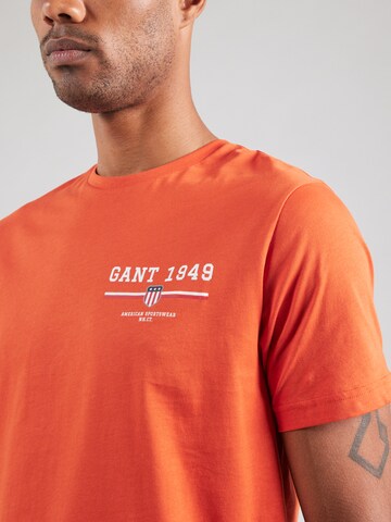 GANT Футболка в Оранжевый