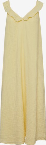 PIECES Summer dress 'Lelou' in Yellow: front