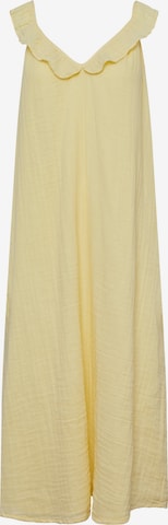 PIECES Summer Dress 'Lelou' in Yellow: front