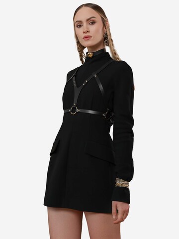 Haute Cuir Riem 'Elara' in Zwart