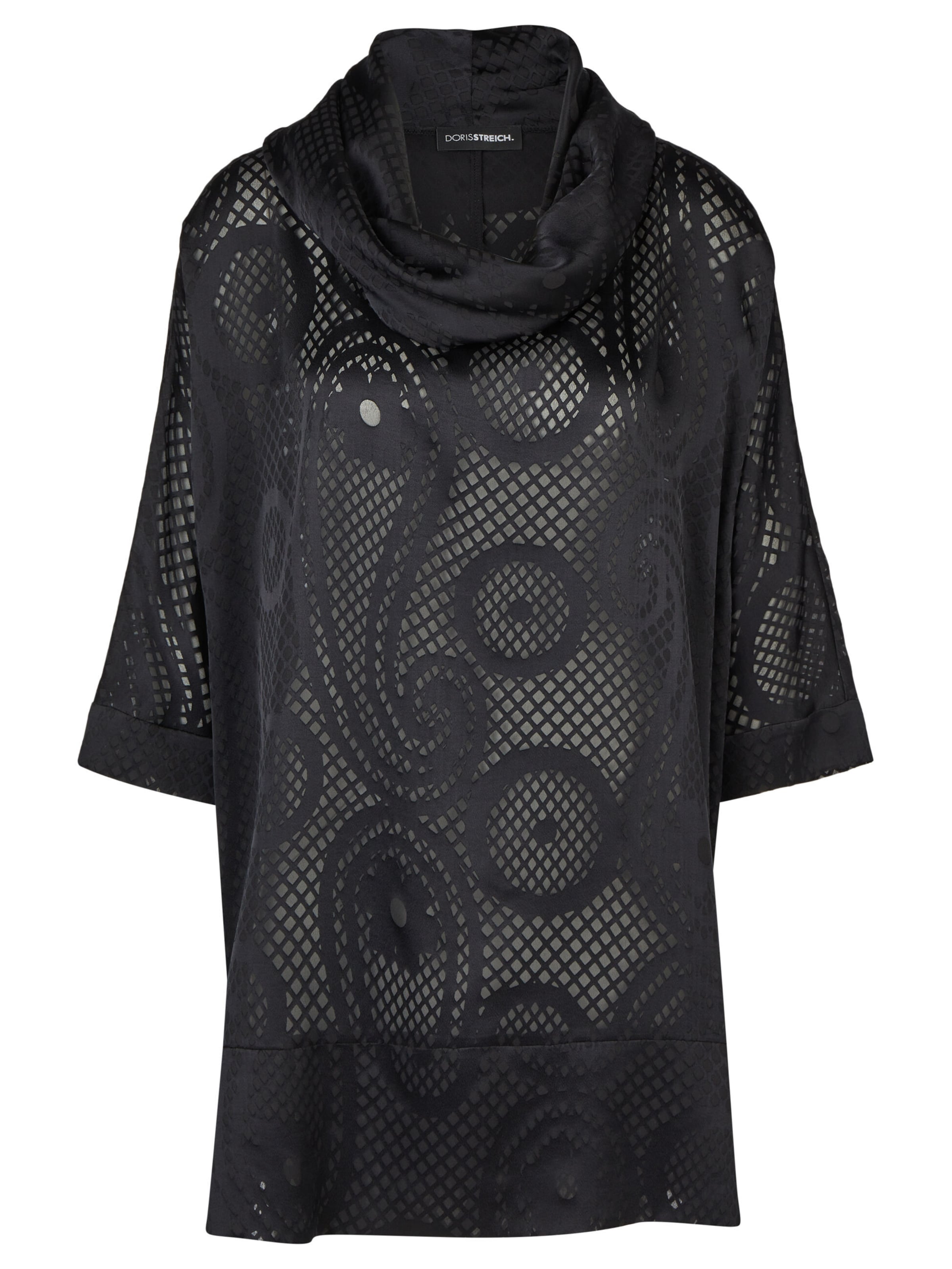 Doris Streich Bluse in Schwarz: Vorderseite