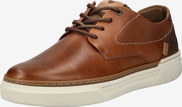 BULLBOXER Sneakers laag in Bruin: voorkant