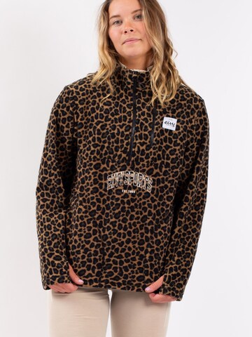 Eivy Trui in Bruin: voorkant