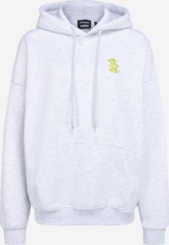 UNFOLLOWED x ABOUT YOU Hoodie 'MOOD' in Grau: predná strana