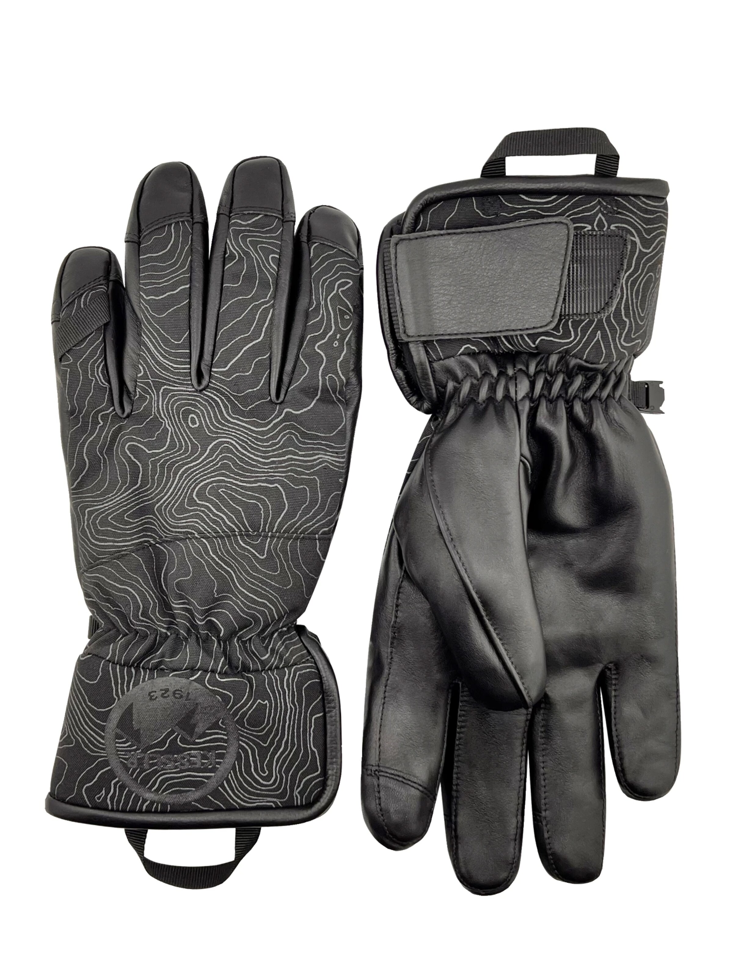 KESSLER Fingerhandschuhe‌‌‌ in Schwarz: Vorderseite