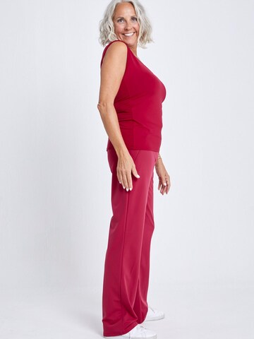 SPORTKIND Sporttop 'Loose Fit V-Neck' in Rood