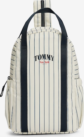 TOMMY HILFIGER Backpack 'Varsity' in White: front