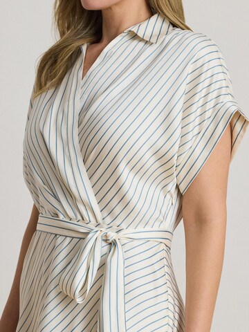 Lauren Ralph Lauren Plus Šaty – béžová