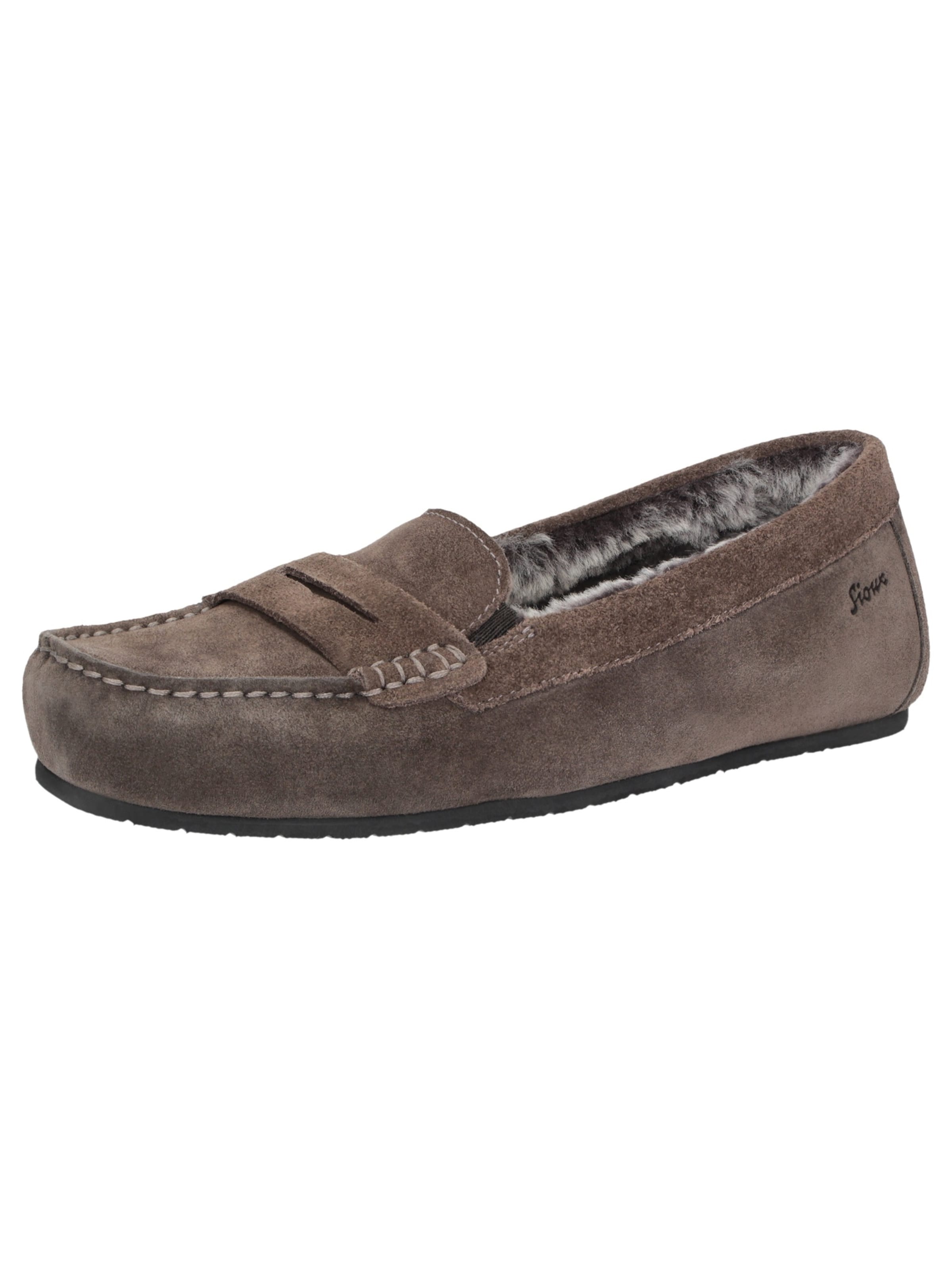 SIOUX Slipper ' Farmiga-707-LF ' in Braun: Vorderseite