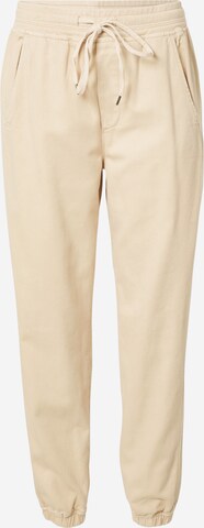 Effilé Pantalon GAP en beige : devant