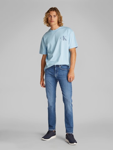 Calvin Klein Jeans Скинни Джинсы в Синий
