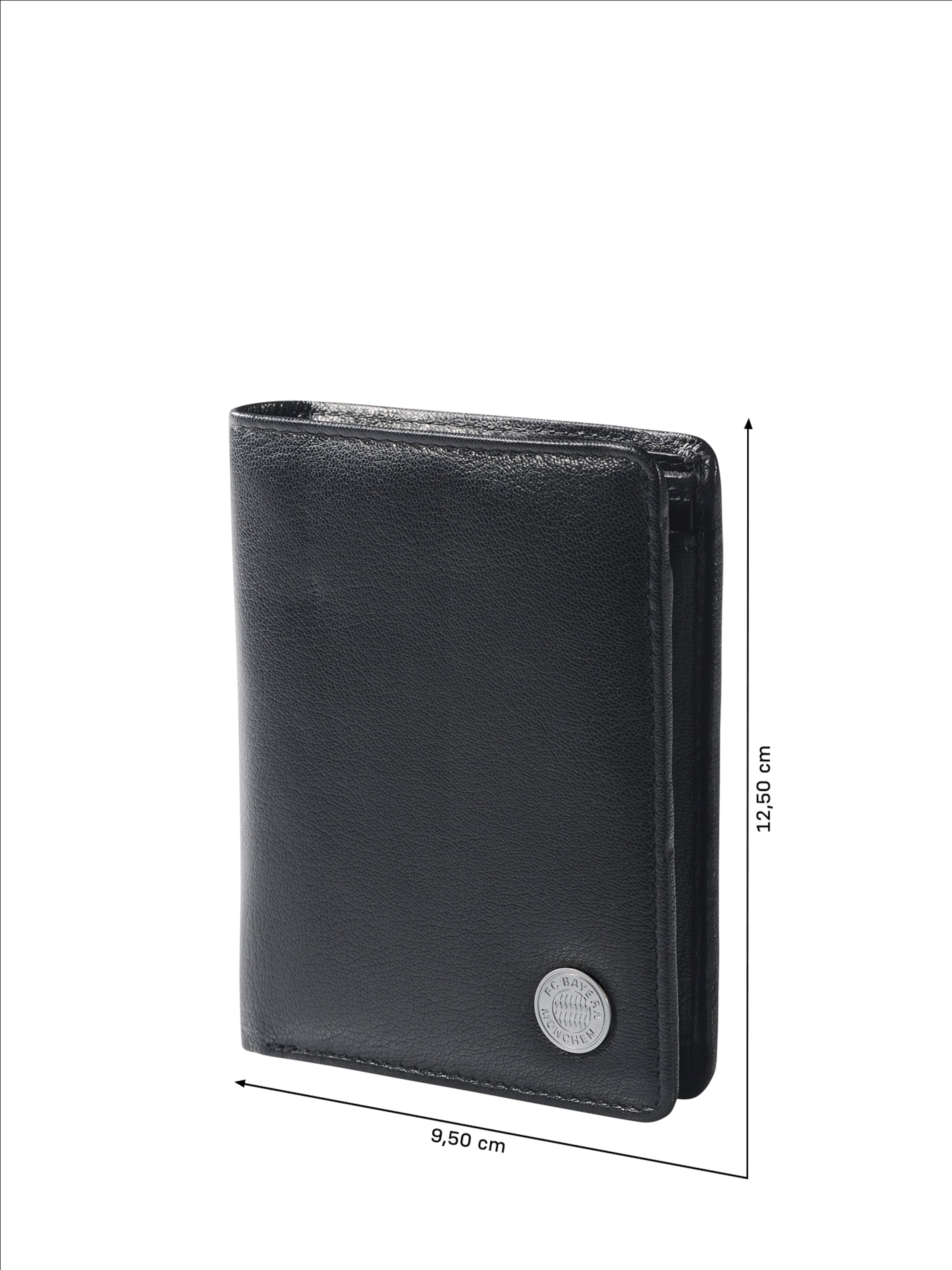 FC BAYERN MÜNCHEN Wallet 'Pin' in Black