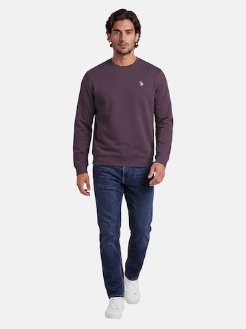 U.S. POLO ASSN. Sweatshirt in Purple