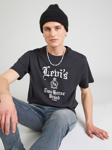 Tricou de la LEVI'S ® pe negru: față