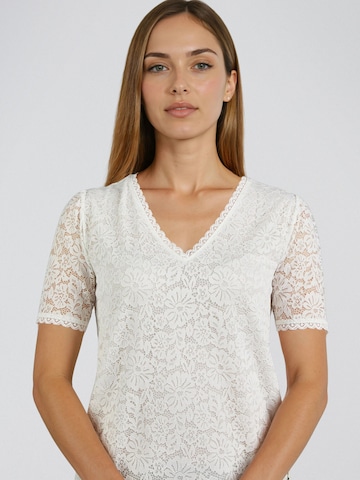 SPIETH & WENSKY Klederdracht blouse 'Hailey' in Wit
