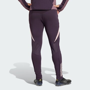purpurinė ADIDAS PERFORMANCE Prigludęs Sportinės kelnės 'Arsenal Tiro 24'