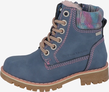 TOM TAILOR Boots in Blue: front