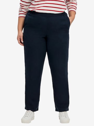 SHEEGO Regular Trousers in Blue: front