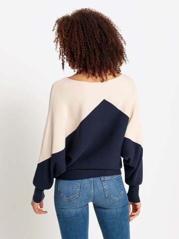 LASCANA Pullover in Blau