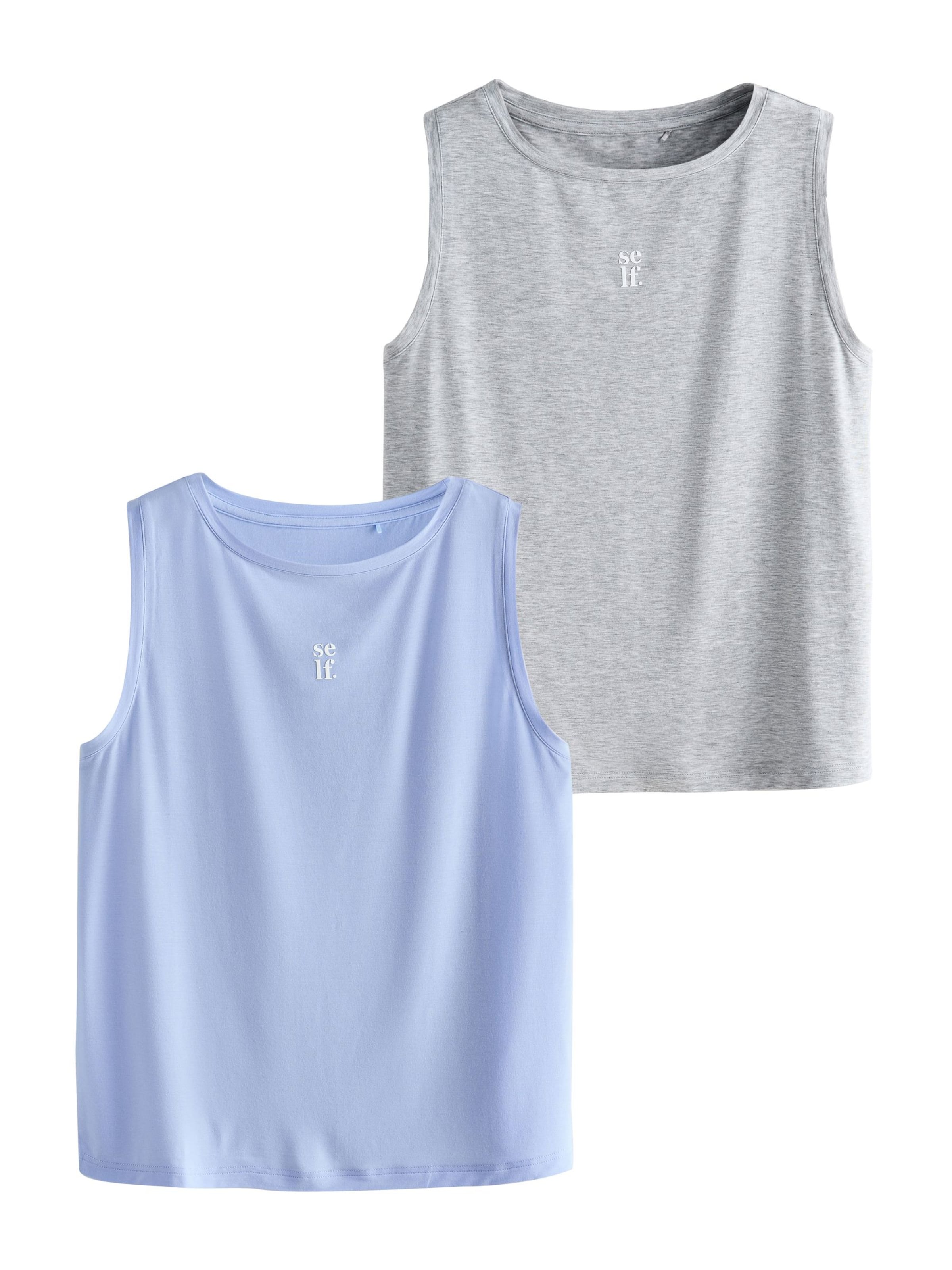 self. Top in Blau: Vorderseite