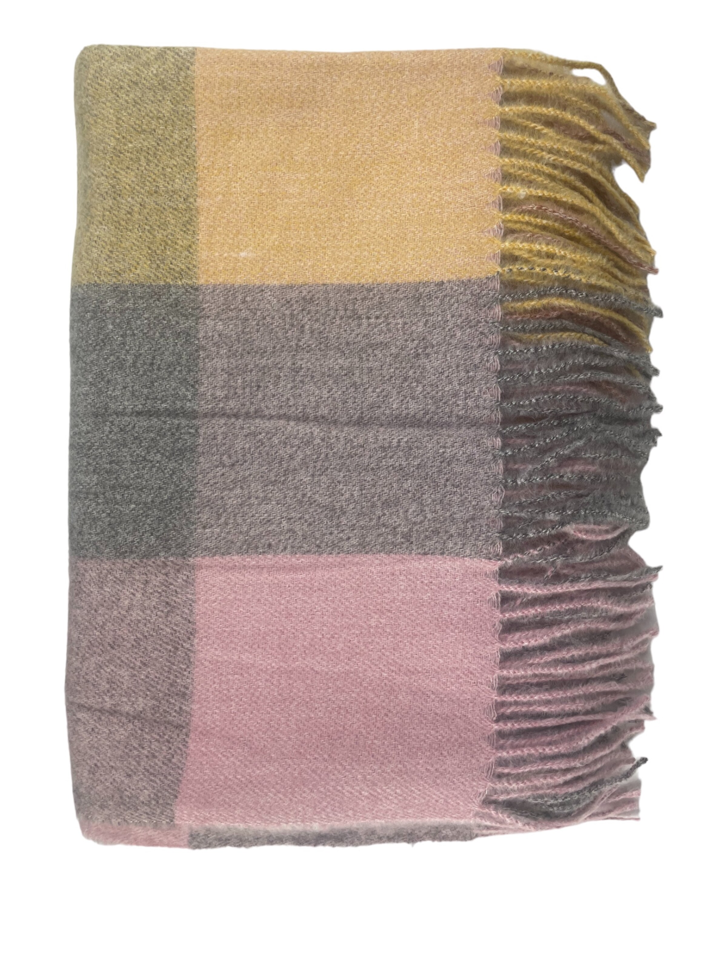 Kumixi Oversized Scarf in Yellow