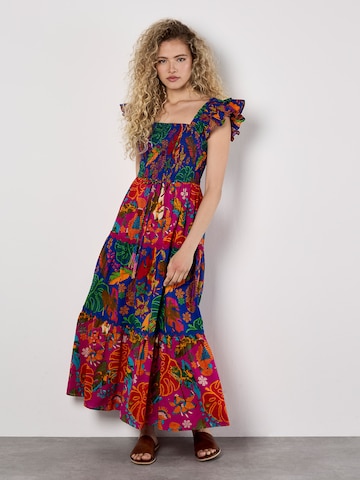 Apricot Dress ' ' in Mixed colours: front