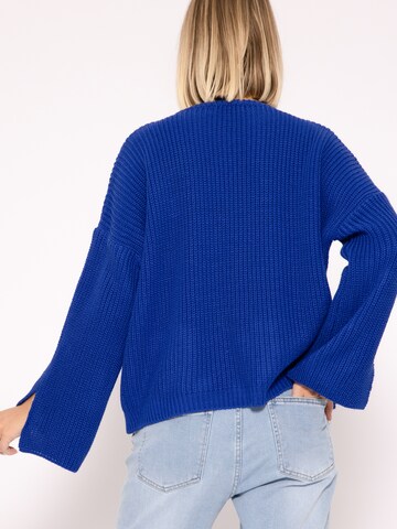 SASSYCLASSY - Pullover oversized em azul