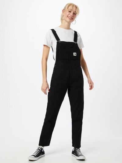 Pantaloni raiați Carhartt WIP pe negru, Vizualizare model