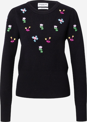 Essentiel Antwerp Pullover 'Cipriani' i sort: forside