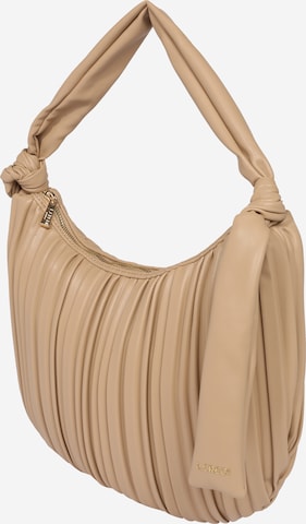 L.CREDI Shoulder Bag 'Jessie' in Beige: front