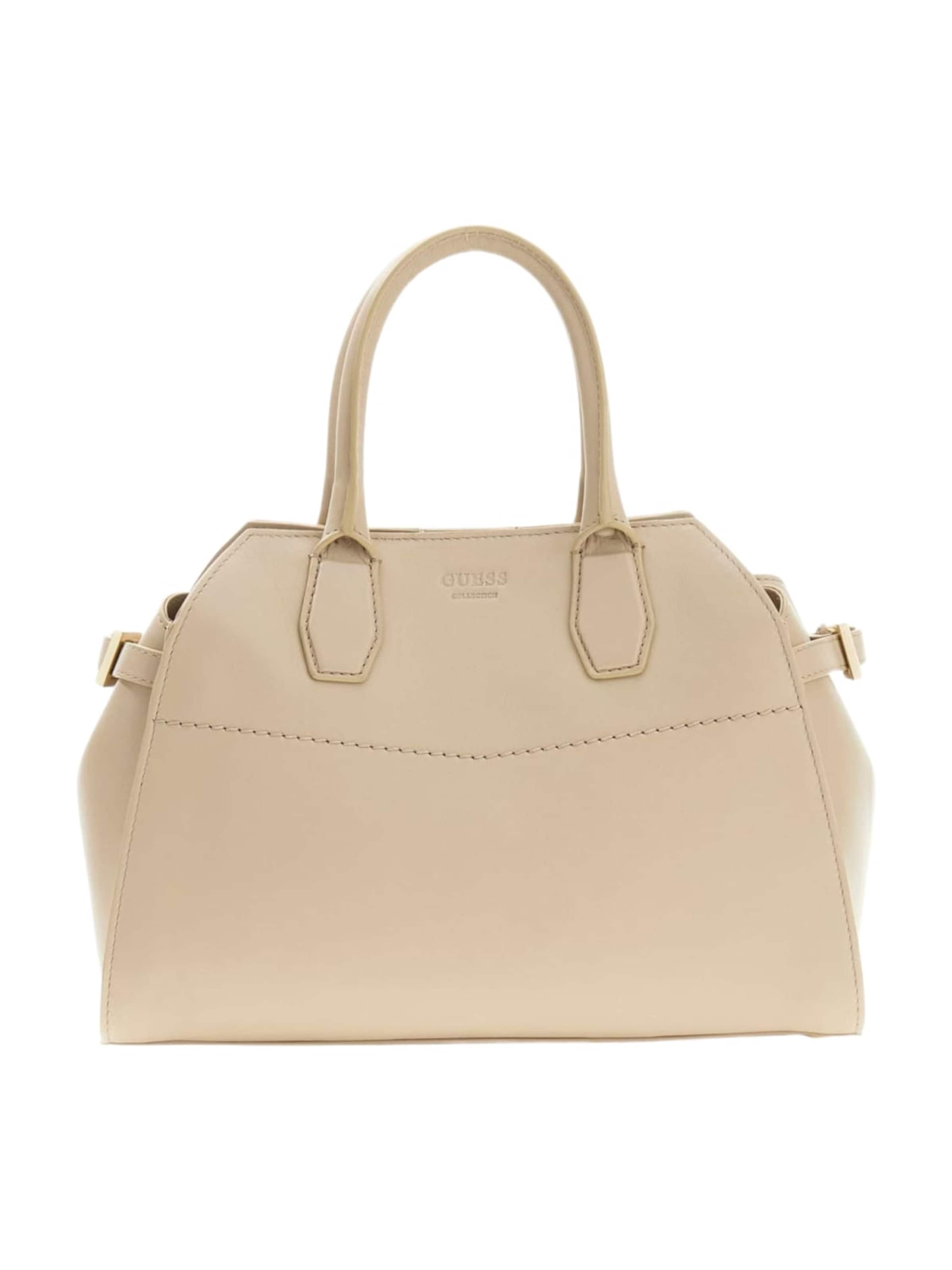 GUESS Schoudertas 'Guess Sac Bandoulière Yulia Small Satchel Sand' in Beige: voorkant