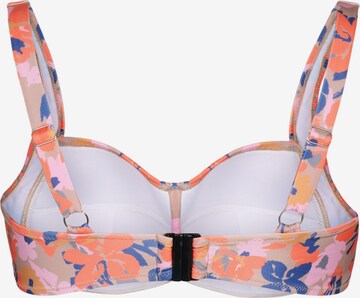 jauktas krāsas Swim by Zizzi Bezvīļu Bikini augšdaļa 'STELLA'