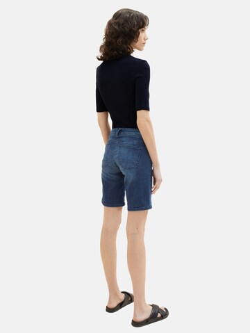 TOM TAILOR Regular Shorts 'Alexa' in Blau