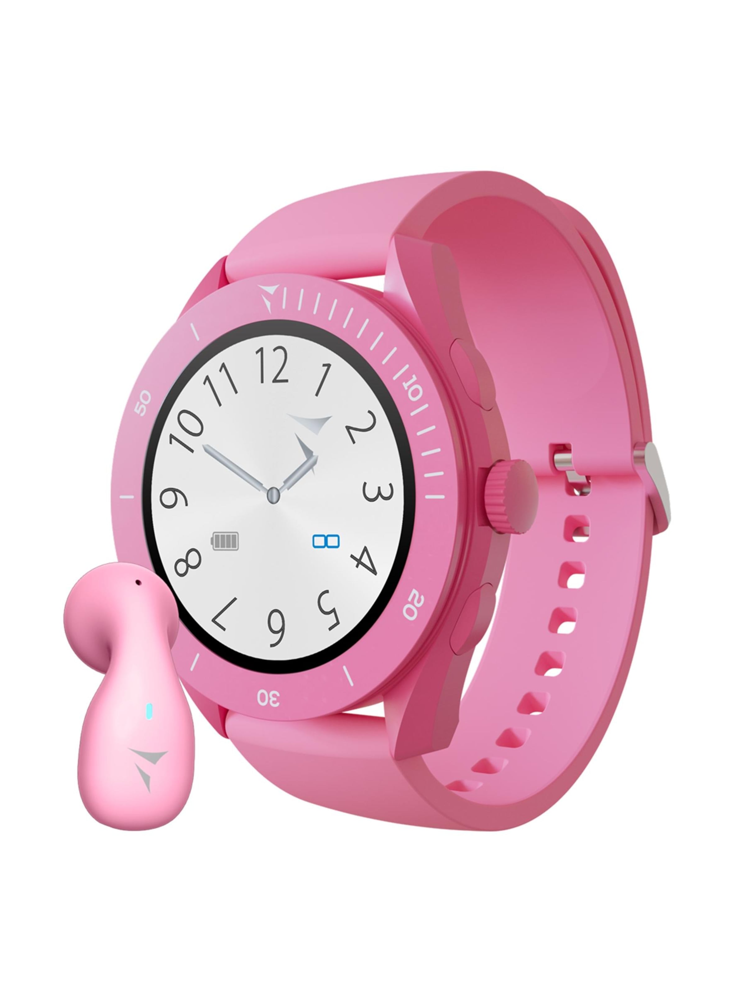 Techmade Digitaluhr‌‌‌‌‌‌‌‌‌ in Pink: Vorderseite