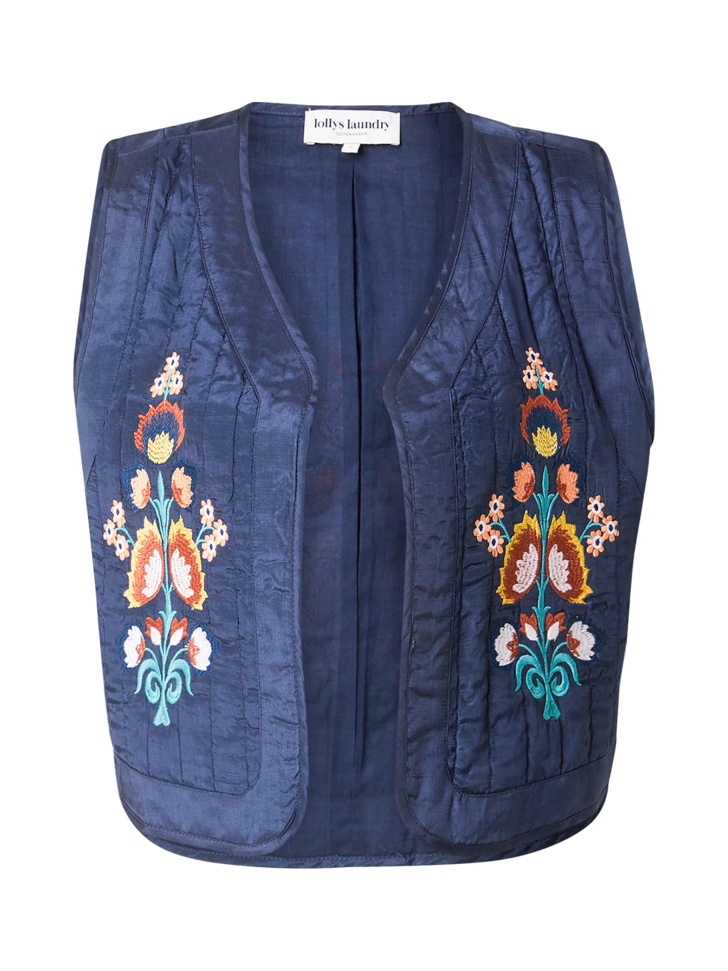 Lollys Laundry - Chaleco 'Mist' en azul: frente