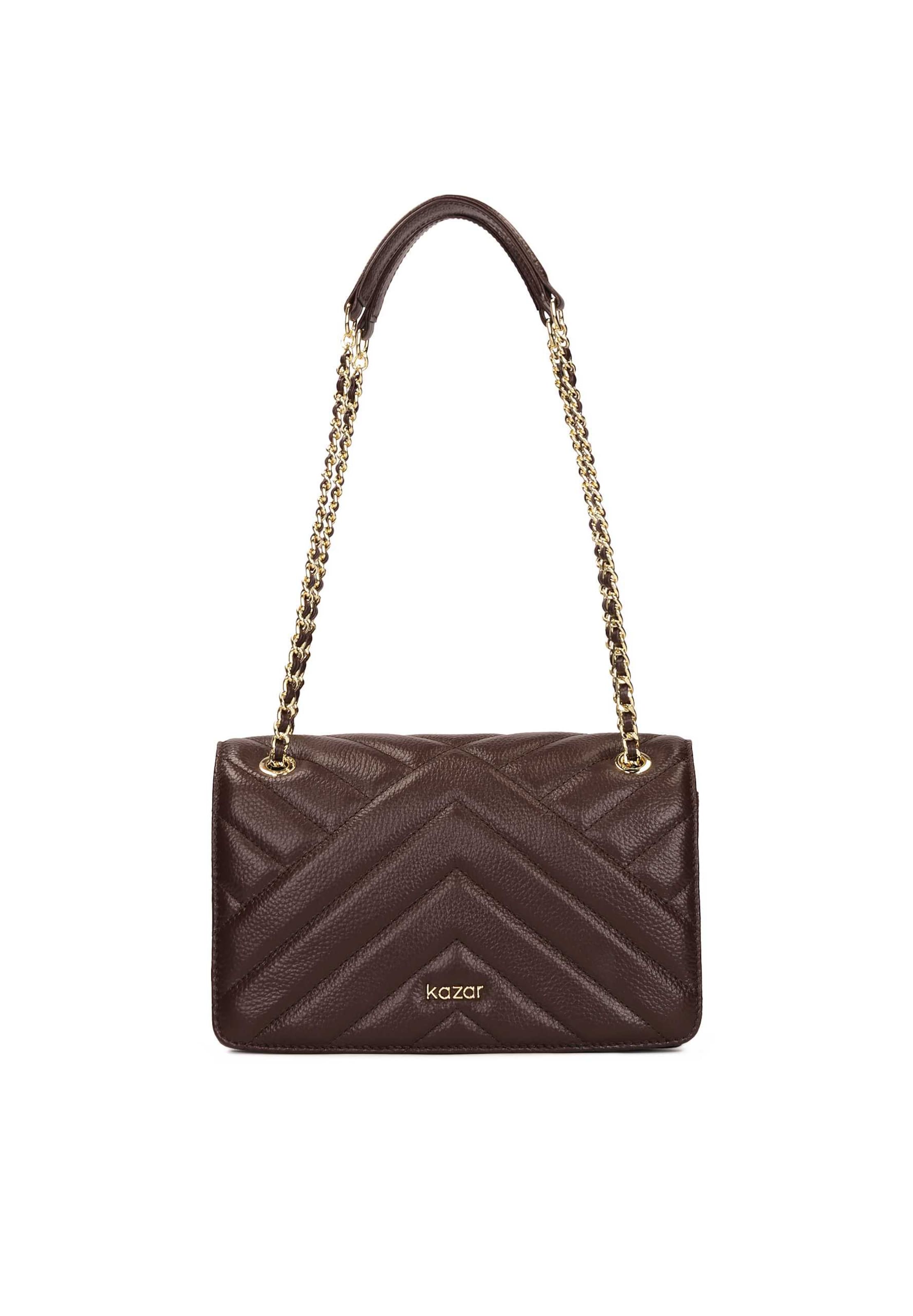 Kazar - Malas de tiracolo em castanho: frente