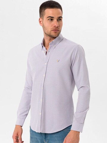 By Diess Collection Слим Рубашка 'Salustio' в Красный