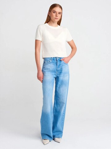 Dilvin Pullover 'Pullover'‌‌‌‌‌‌‌ in Weiß