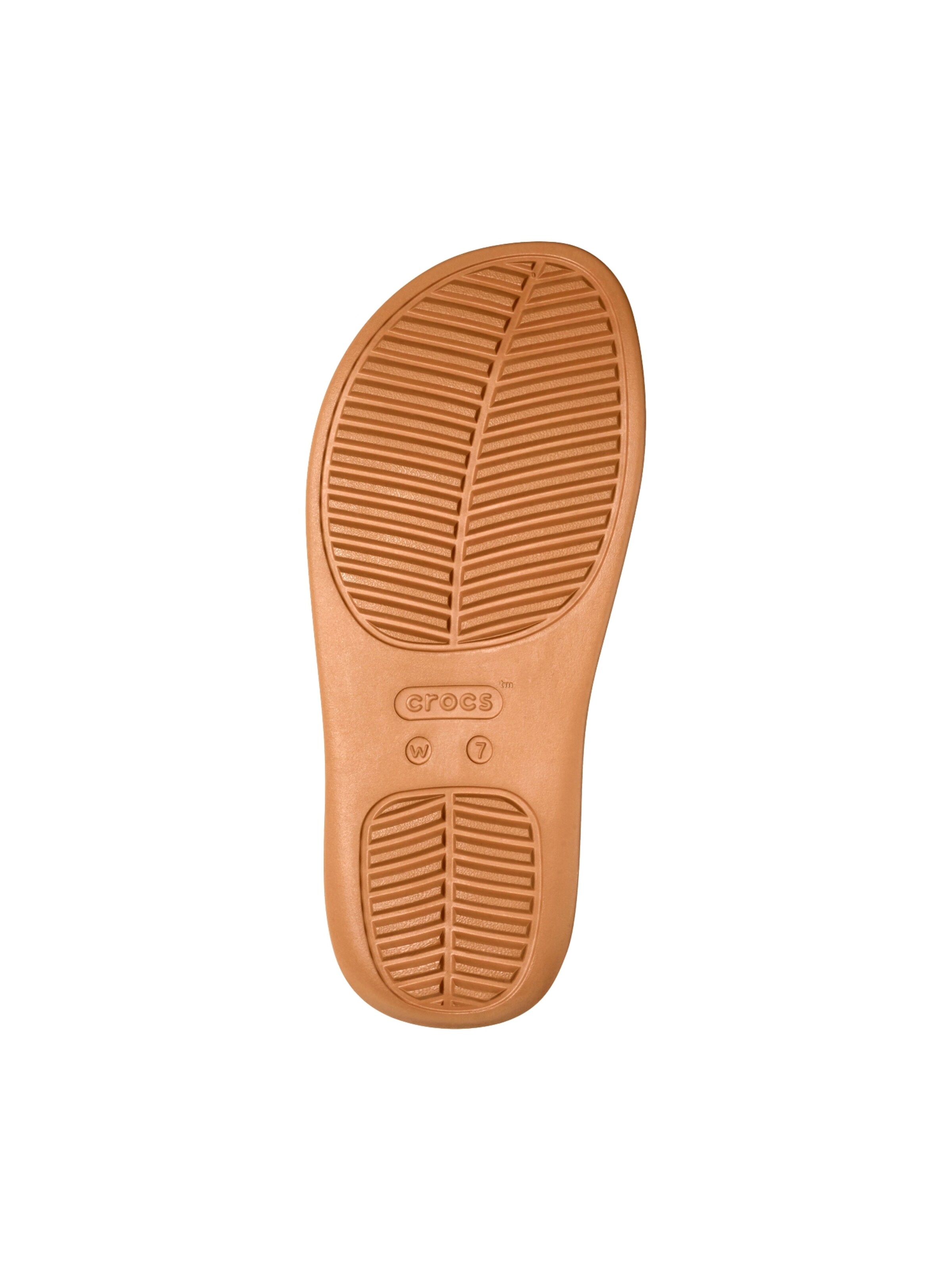 Crocs Sandaal 'Getaway Platform Flip – Sandalen zum Hineinschlüpfen' in Bruin