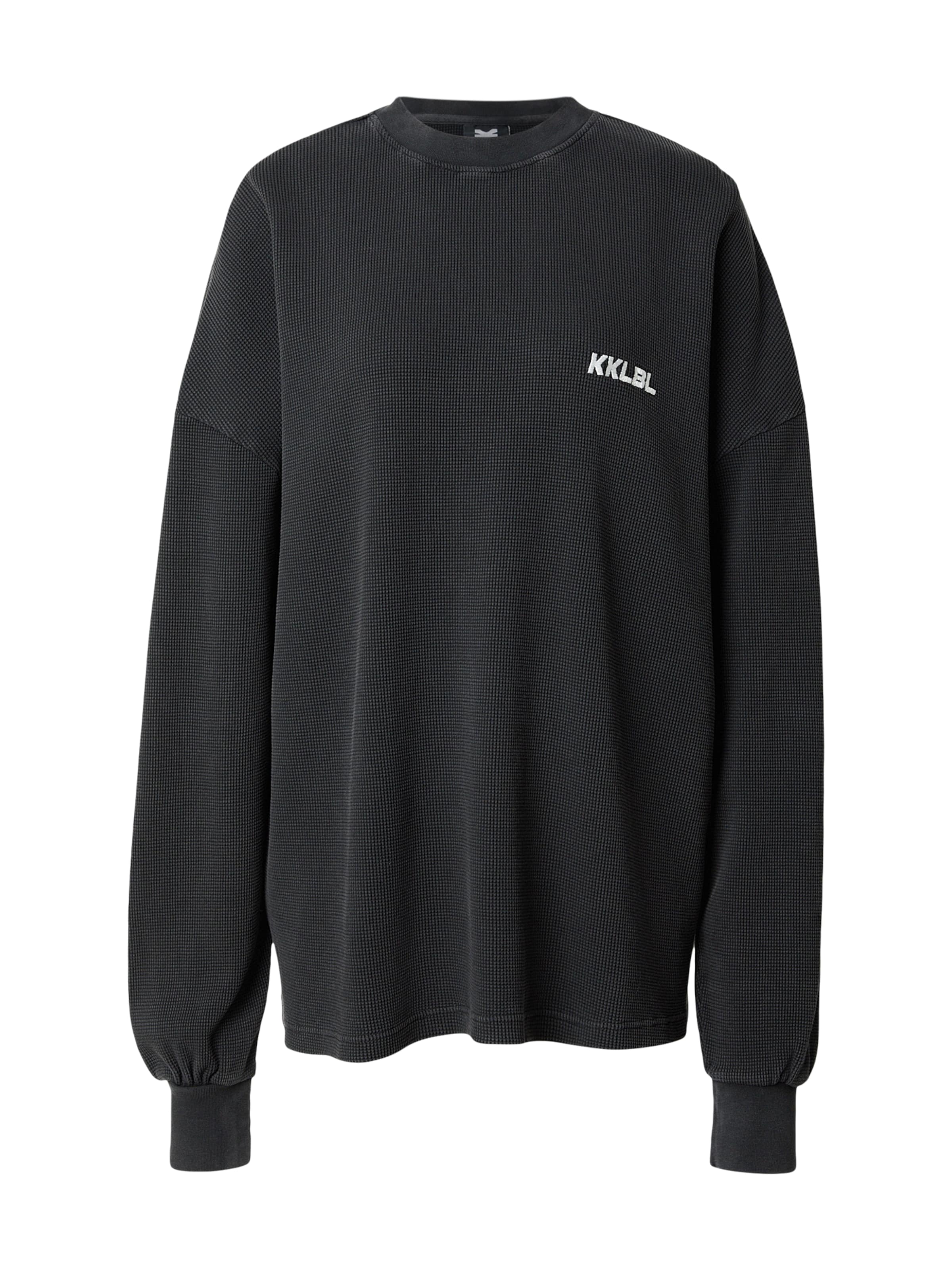 Karo Kauer Shirt in Grau: Vorderseite