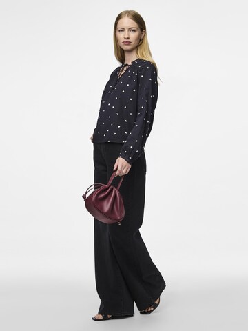 PIECES Bluse 'PCNine' in Schwarz