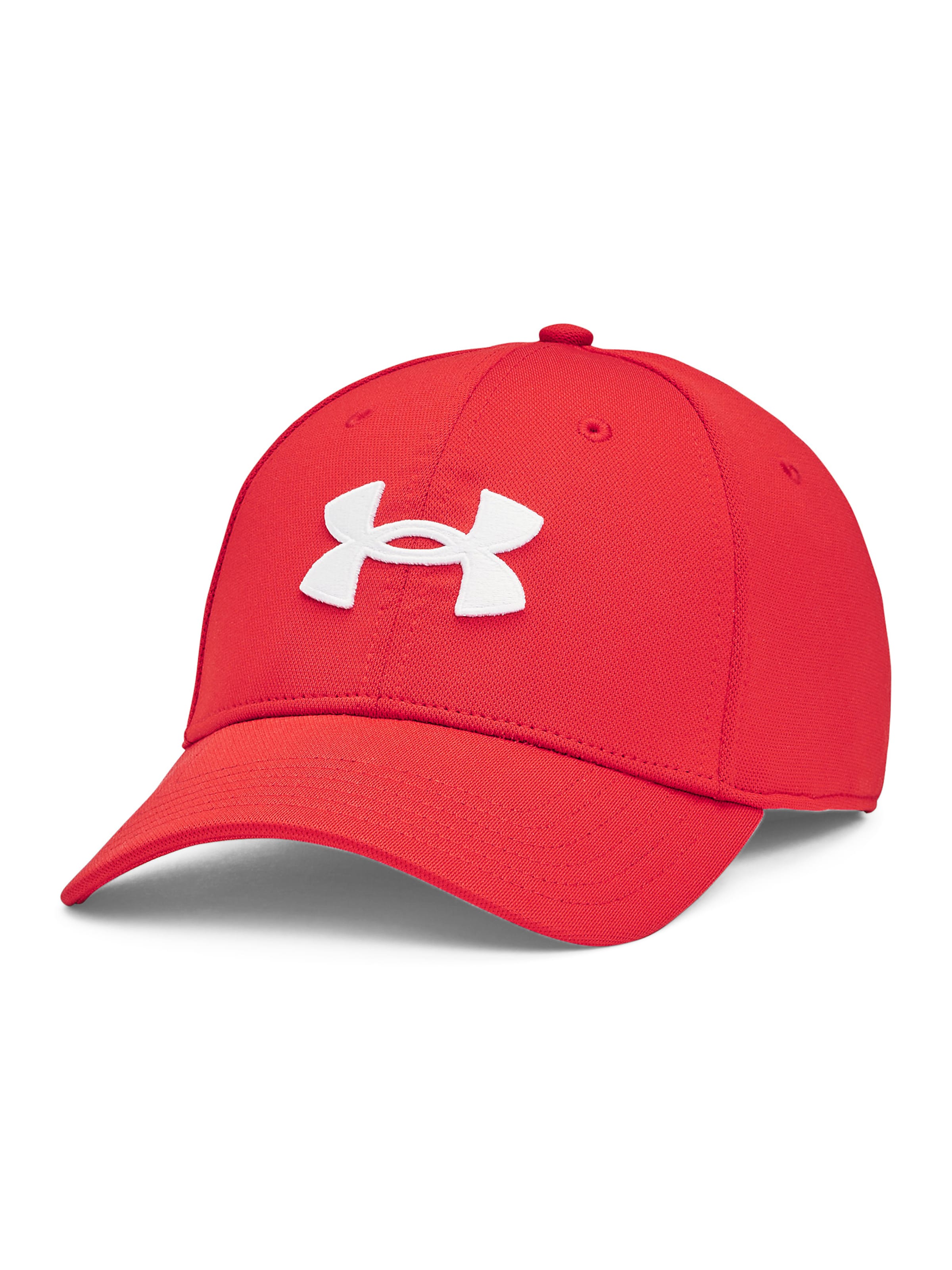 UNDER ARMOUR Sports cap 'Blitzing Low' in Red: front