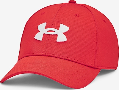 UNDER ARMOUR Athletic Cap in Red / White, Item view