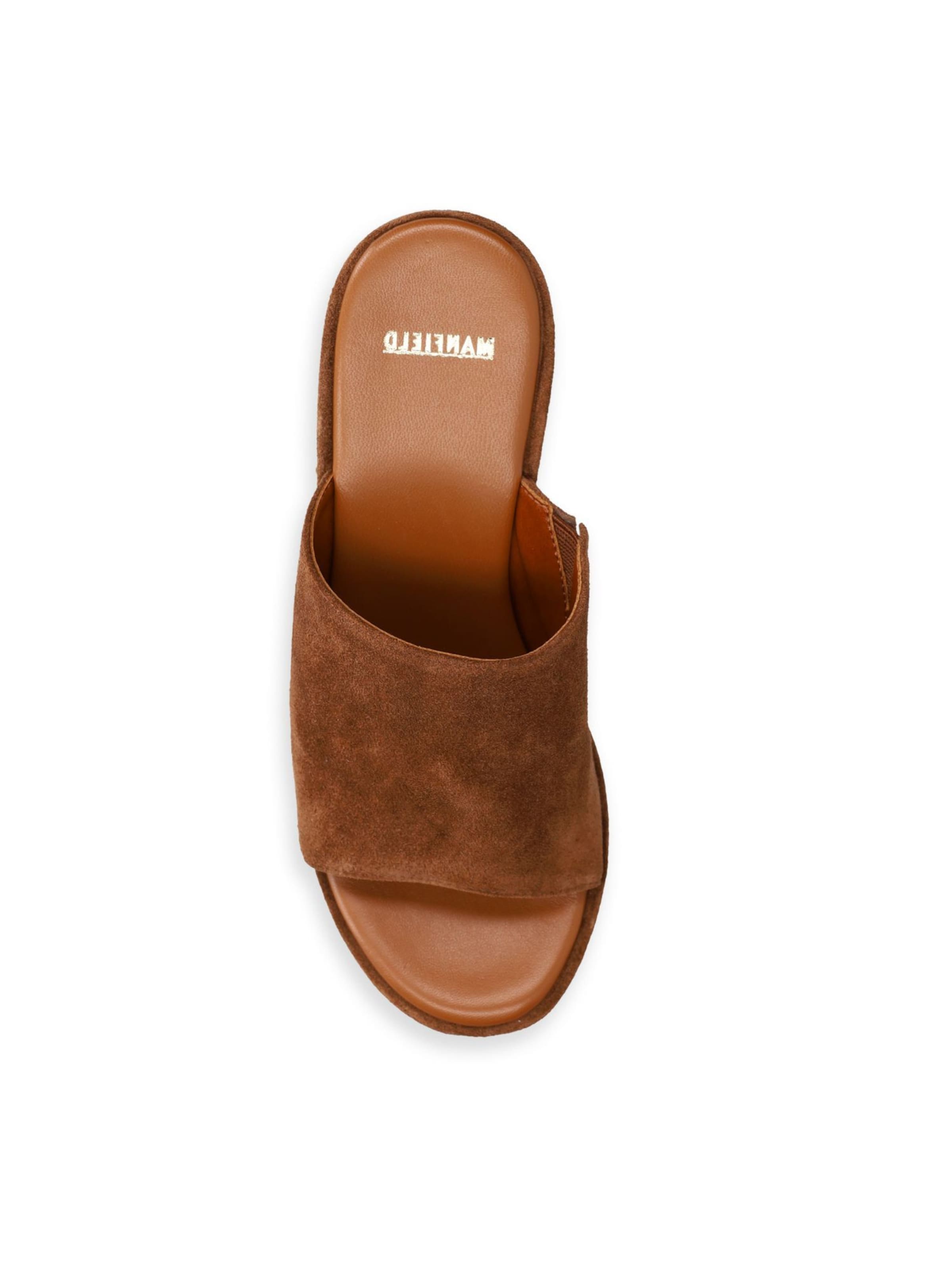 Sandales MANFIELD en marron