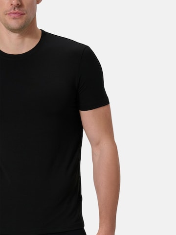 T-Shirt ' Micro Modal ' Ammann en noir