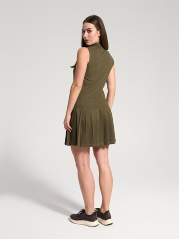 NOWIHT Jurk 'Allegra' in Groen