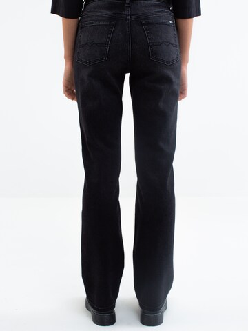 BIG STAR Slimfit Jeans 'Myrra' in Zwart